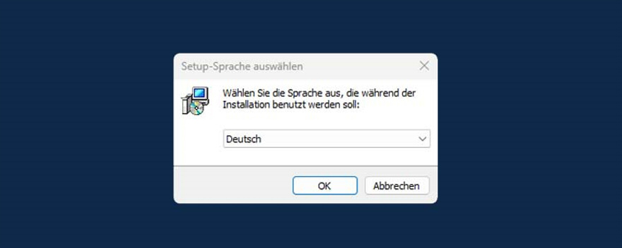 KeePass Setup Dialog